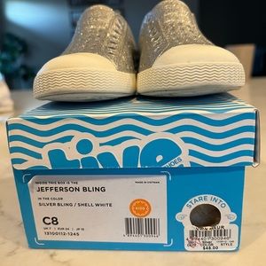 Toddler Native Jefferson Bling in silver